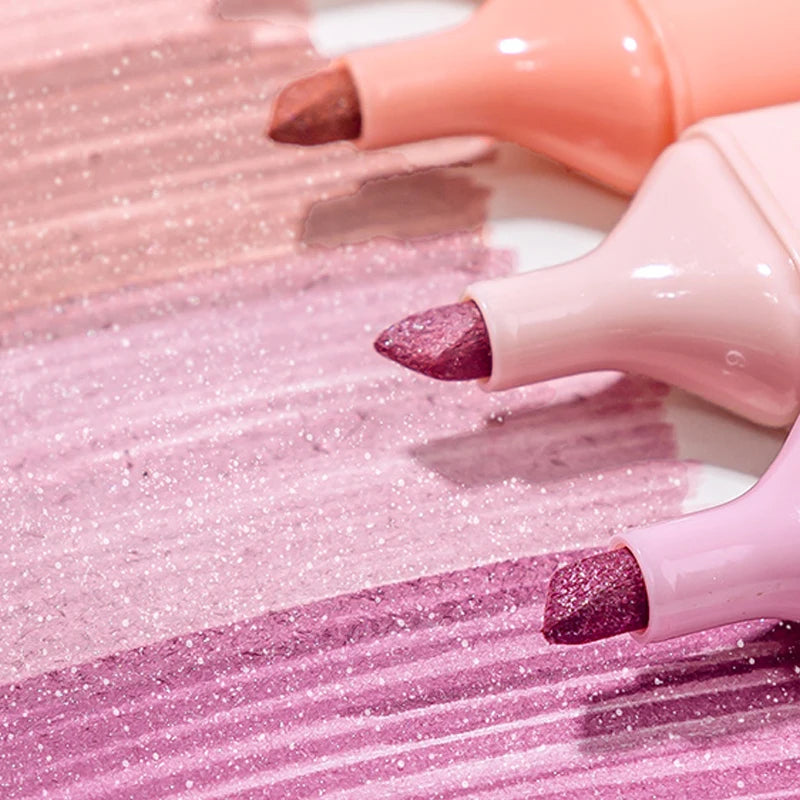 Her Work Nook Pastel Glitter Highlighters