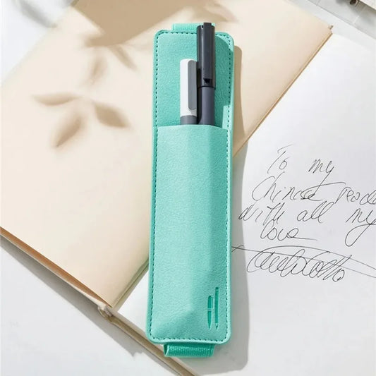 Her Work Nook Pu Leather Pen Pouch