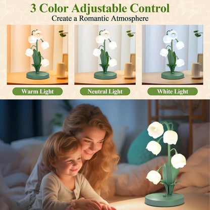 Vintage Floral Table Lamp