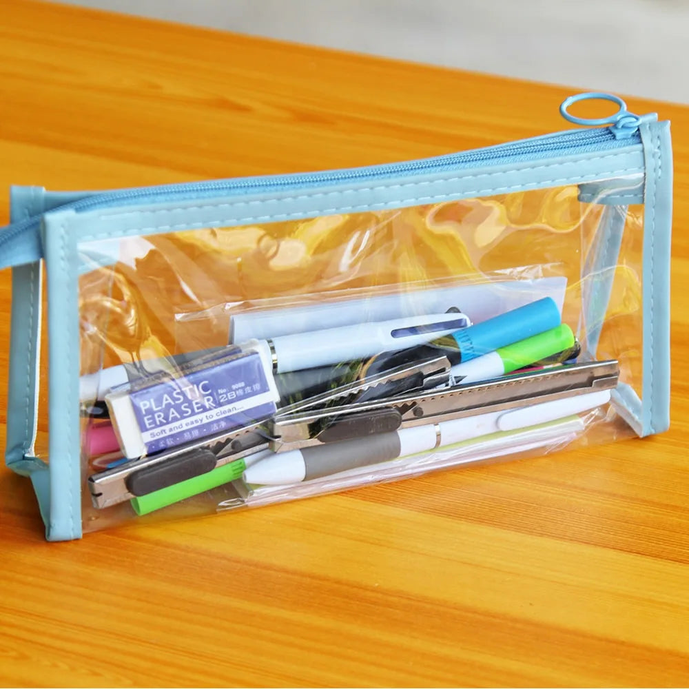 Her Work Nook Transparent Pencil Pouch