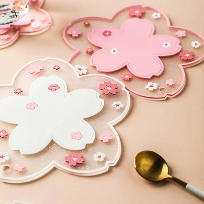 Sakura Coffee Cup Coaster