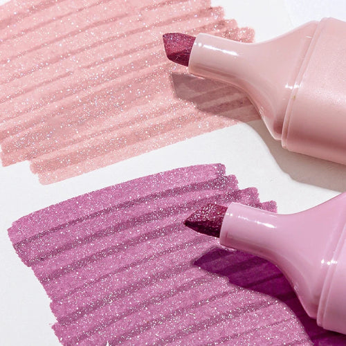 Her Work Nook Pastel Glitter Highlighters
