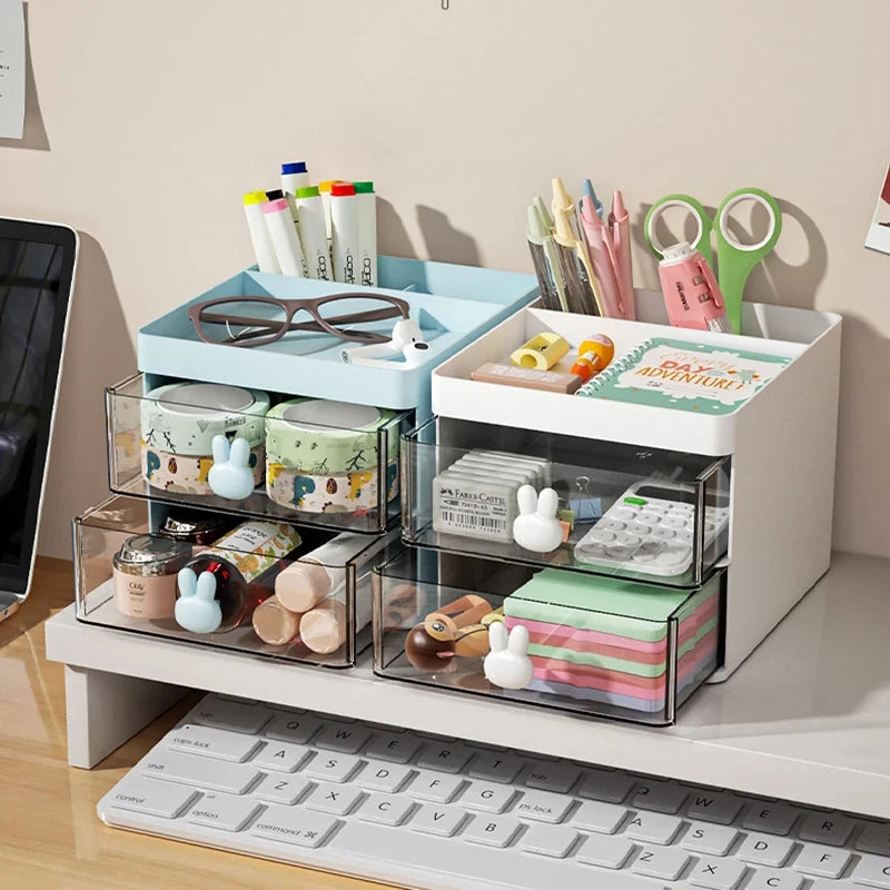 Here Work Nook Desk Organizer With Drawer
