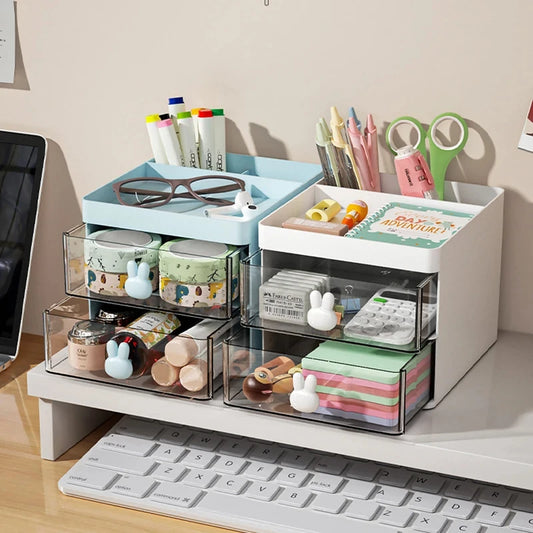 Here Work Nook Desk Organizer With Drawer