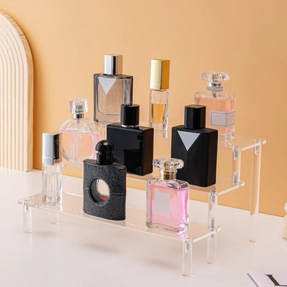 1-3 Tier Acrylic Display Storage Shelf, Display Rack
