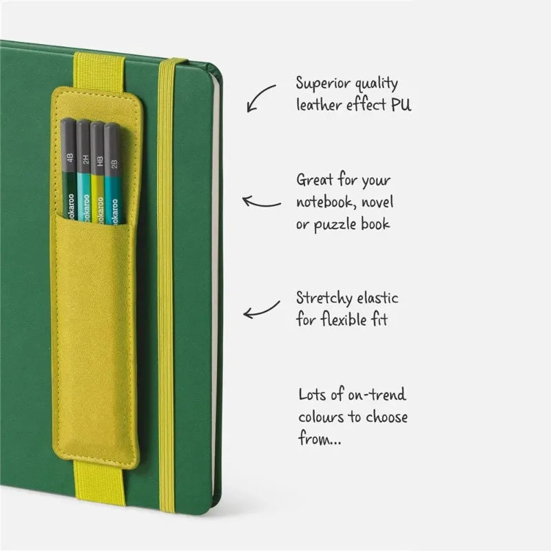 Her Work Nook Pu Leather Pen Pouch