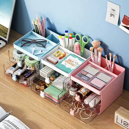 Here Work Nook Desk Organizer With Drawer