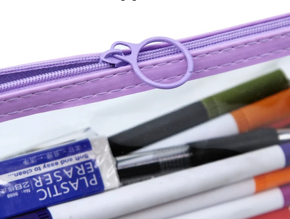 Her Work Nook Transparent Pencil Pouch